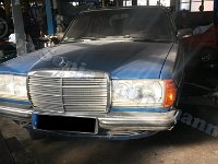 Restoration Mercedes W 123 230 TE